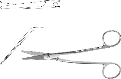 FOMON NASENSCHERE STUMPF 15,0 CM