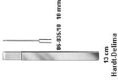 HARDT-DELIMA MINI OSTEOTOM, 13 CM, 10mm