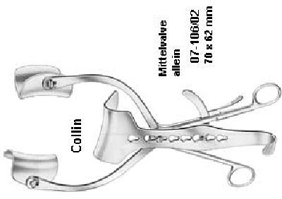 MITTELVALVE 70 X 62 MM